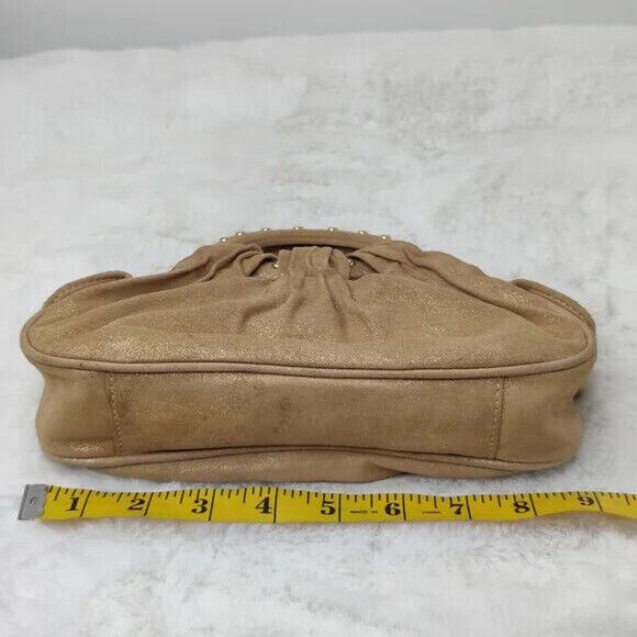 vintage Y2k Babeed Tan Rhinestone Mini bag - Picture 4 of 9